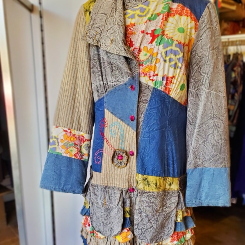 Savage Culture patchwork jacket